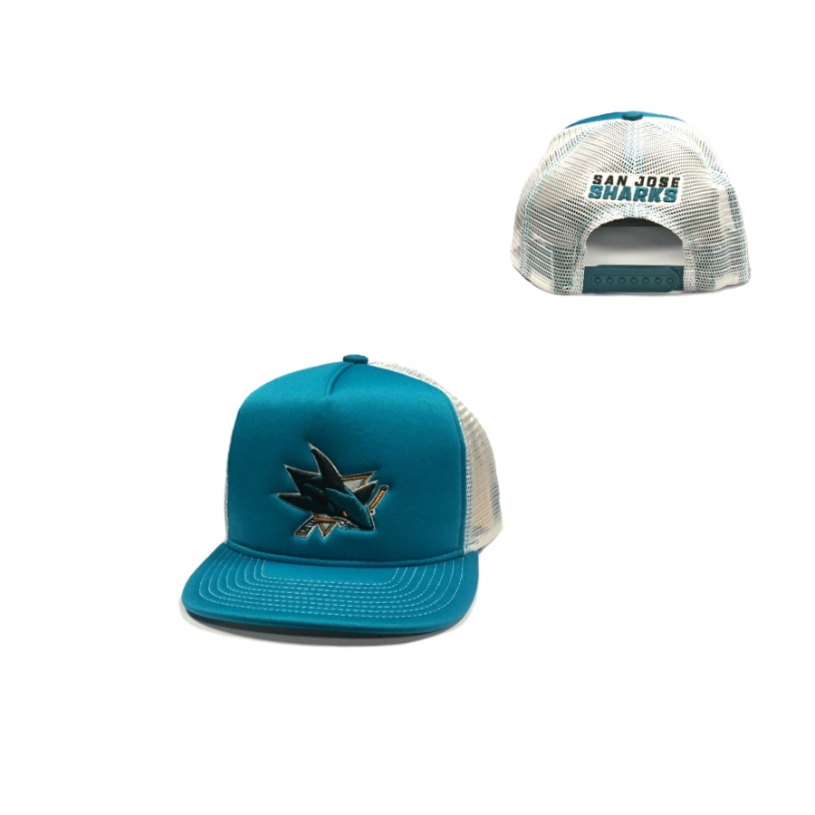 NHL FOAM FRONT TRUCKER SAN JOSE SHARKS DETSKÁ ŠILTOVKA